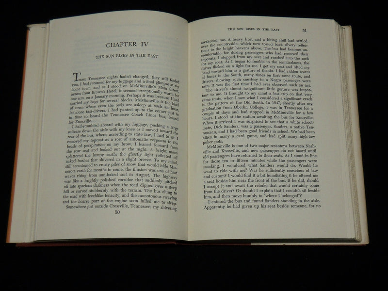 1952 SOUTH OF FREEDOM HARDCOVER BOOK BY CARL T. ROWAN - KD 6375