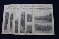 1931 LE GRAND HEBDOMADAIRE ILLUSTRE MAGAZINE - FRENCH - LOT OF 6 - O 3658
