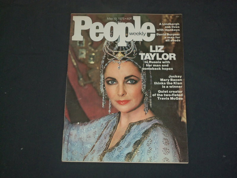1975 MAY 19 PEOPLE MAGAZINE - ELIZABETH TAYLOR - B 4768