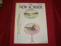 1984 OCTOBER 15 NEW YORKER MAGAZINE FRONT COVER ONLY - GREAT ART FOR FRAMING