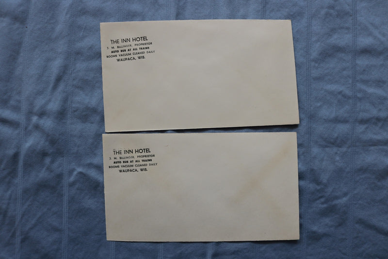 1930'S HOTEL ENVELOPES - UNUSED - LOT OF 18 - K 2958