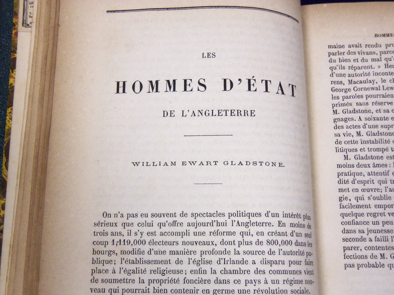 1870 JULY-AUGUST REVUE DES DEUX MONDES FRENCH BOUND VOLUME - KD 2238