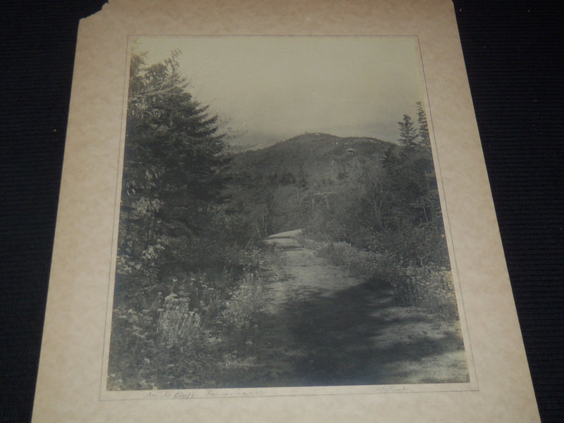1920'S FRANCONIA NOTCH NEW HAMPSHIRE MOUNTED PHOTOS - LOT OF 5 - #10