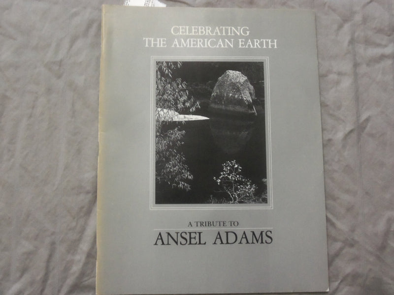 1989 A TRIBUTE TO ANSEL ADAMS SOFTCOVER BOOK BY - K 274