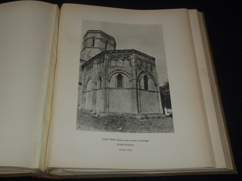 1930 LITTLE CHURCHES OF FRANCE VOLUME BY ALBERT A. CHADWICK - 125 PLATES - Z 216