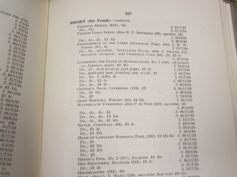 1925 PRINT PRICES CURRENT BOOK VOLUME NO. 6 F. L & E. L WILDER - KD 2056E