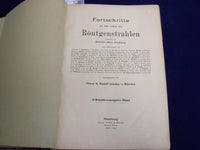 1921-1922 FORTSCHRITLE AUF DEMGEBIETE DER RONTGENSTRAHLEN VOLUME - KD 2951P