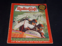 1938 JANUARY RADIO-CRAFT MAGAZINE VERY NICE COVERS & ADS - E 412