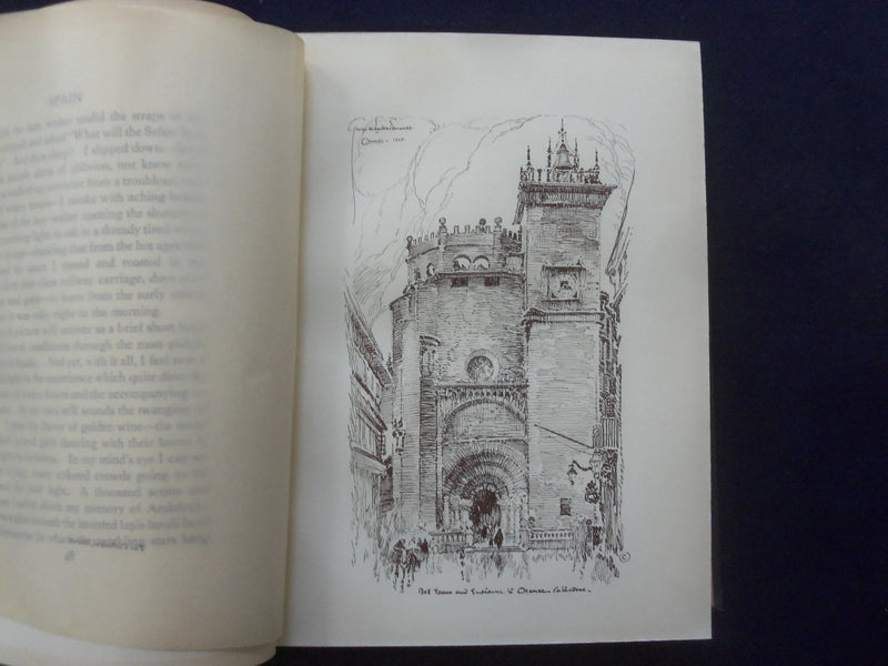 1926 SPAIN HARDCOVER BOOK BY GEORGE WARTON EDWARDS - KD 8899