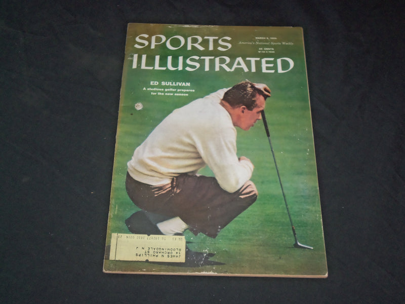 1959 MARCH 9 SPORTS ILLUSTRATED MAGAZINE - ED SULLIVAN- SP 8919