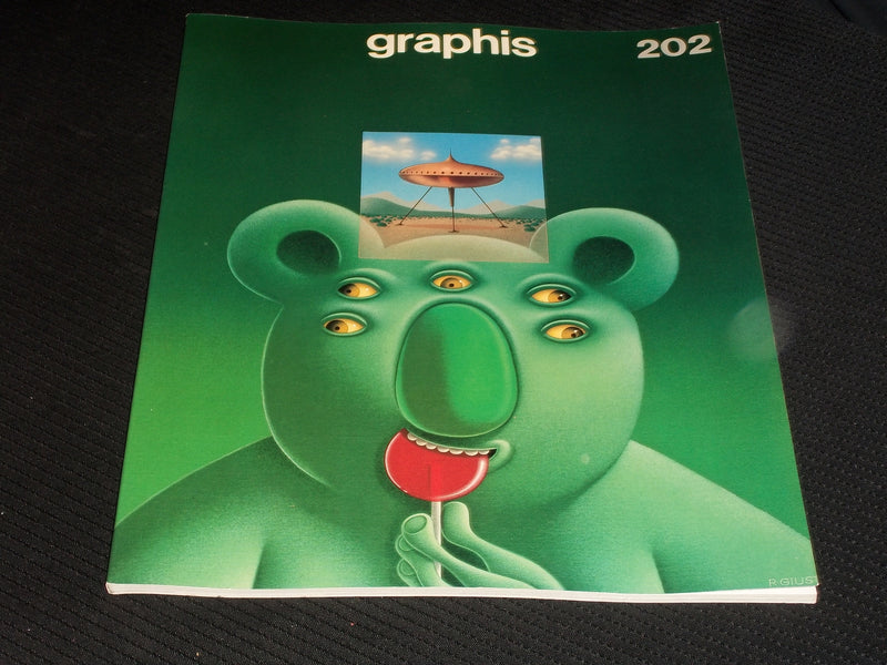 1979 #202 GRAPHIS MAGAZINE VERY NICE COVER ART & INSIDE PAGES - E 841