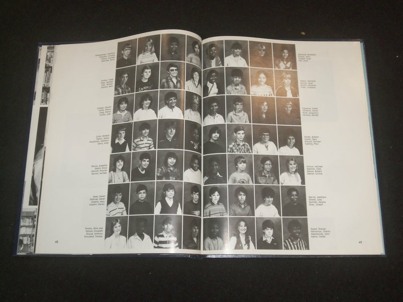 1985-1986 BITBURG MIDDLE SCHOOL YEARBOOK- RHINELAND-PALATINATE, GERMANY- YB 2111
