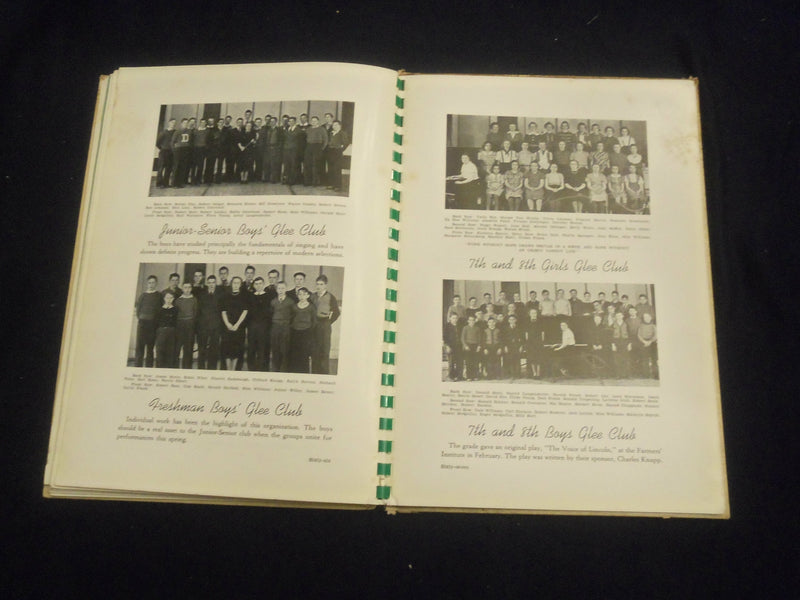 1939 THE DEL-HI DELTA HIGH SCHOOL YEARBOOK - DELTA, OHIO - YB 2749
