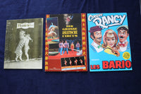 1970'S-1990'S HUGE CIRCUS PROGRAMS - LOT OF 45 - O 3506