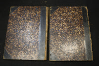 1890'S PETIT JOURNAL POUR RIRE FRENCH MAGAZINE VOLUMES LOT OF 2 - VOLUME 1 NO. 1