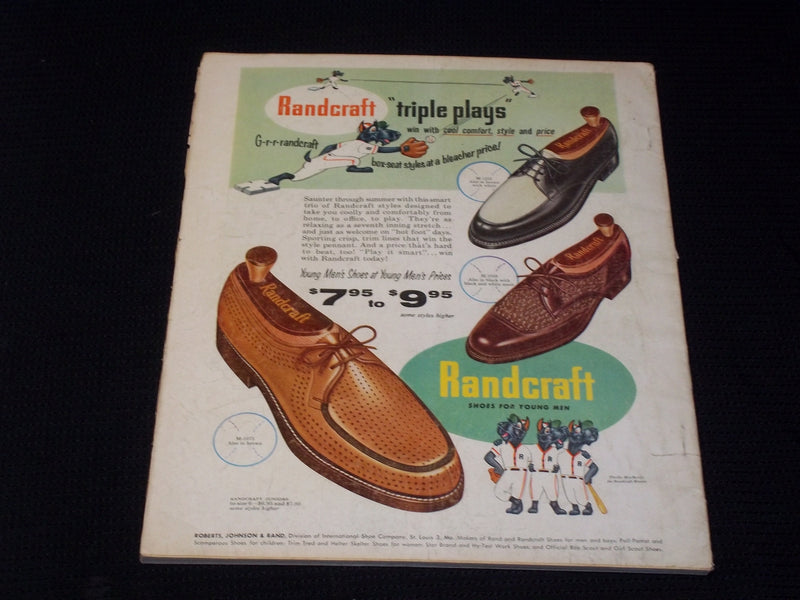 1957 JUNE SPORT MAGAZINE - EARLY WYNN NFL MLB NBA NHL - E 4