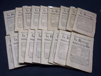 1934 LA REVUE UNIVERSELLE FRENCH MAGAZINE LOT OF 18 ISSUES - PROUST - WR 284F