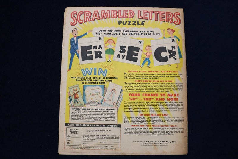 1957 JULY 14 FAMILY WEEKLY MAGAZINE - JERRY LEWIS COVER - E 23287