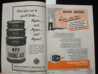 1961 MAY PRODUCTS FINISHING MAGAZINE - ROLLER COAT PAINTING ALUMINUM - J 9992