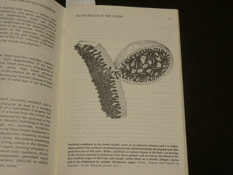 1976 DOCTOR-PATIENT HANDBOOK - REVERSAL PROCESS AND HEALING CRISIS - J 6136