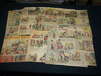 1939-1972 PRINCE VALIANT COLOR COMICS STRIPS LOT OF 18 - NP 5327