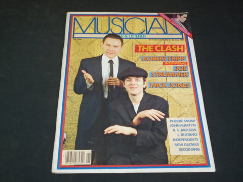 1981 JUNE MUSICIAN MAGAZINE - THE CLASH - SP 7945