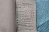 1916 UNION SCALE OF WAGES AND HOUR OF LABOR 1915 - SOFTCOVER BOOK - K 3261