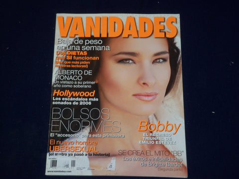 2007 JANUARY 2 VANIDADES MAGAZINE - HEATHER HOWARD COVER - SP 9860