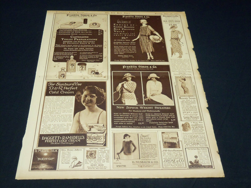 1920 JUNE 25 NEW YORK TIMES PICTURE SECTION - KING GEORGE BIRTHDAY - NT 8862