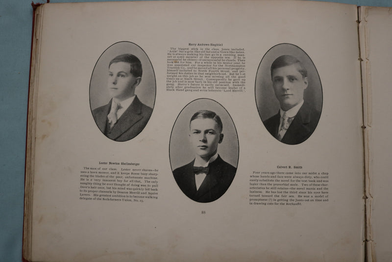 1907 THE RECHAUFFE EASTON HIGH SCHOOL YEARBOOK - EASTON, PENNSYLVANIA - YB 3542