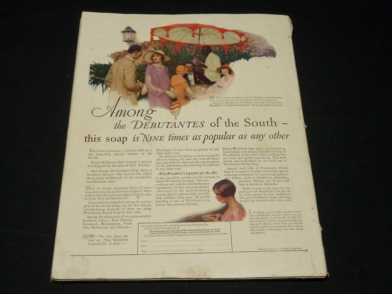 1926 MARCH WOMAN'S HOME COMPANION MAGAZINE - BEAUTIFUL FRONT COVER - F 567V