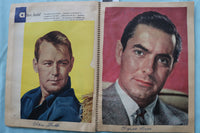 1950'S HOLLYWOOD ACTORS SCRAPBOOK - MARLON BRANDO-TONY CURTIS-ALAN LADD- E 26495