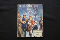 1945 DECEMBER BLUE BOOK MAGAZINE - HERBERT MORTON STOOPS COVER - E 10285