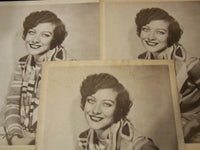 1920'S JOAN CRAWFORD PUBLICITY PHOTOS LOT OF 3 - 11x14 - #41