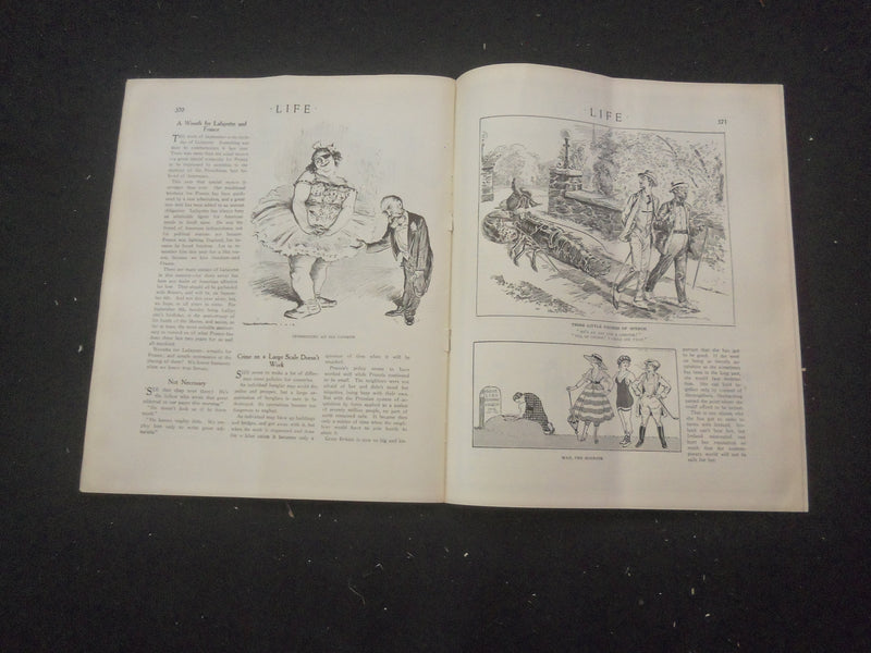 1916 AUGUST 31 LIFE MAGAZINE - AS ADVERTISED - L 763V