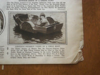 1922 APRIL 12 BOSTON HERALD ROTOGRAVURE SECTION - BASEBALL - NP 5018