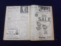 1958 JULY 7 BOSTON DAILY RECORD NEWSPAPER- GOLDFINE SUITE IS WIRETAPPED -NP 6349