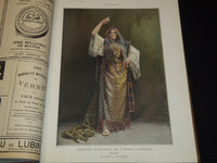 1906 JANUARY-JUNE LE THEATRE MAGAZINE BOUND VOLUME - 12 ISSUES - KD 2278F