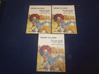 1982 OCT 9 HARRISBURG HIGH COUGARS VS. STEEL-HIGH ROLLERS PRGM-LOT OF 3- ST 6518