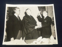 1946-1957 JACOB K. JAVITS PRESS PHOTOS LOT OF 3 WITH XEROX CAPTIONS - J 1784