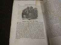 1850 MERRY'S MUSEUM AND PARLEY'S PLAYMATE MAGAZINE LOT OF 3 ISSUES - WR 893