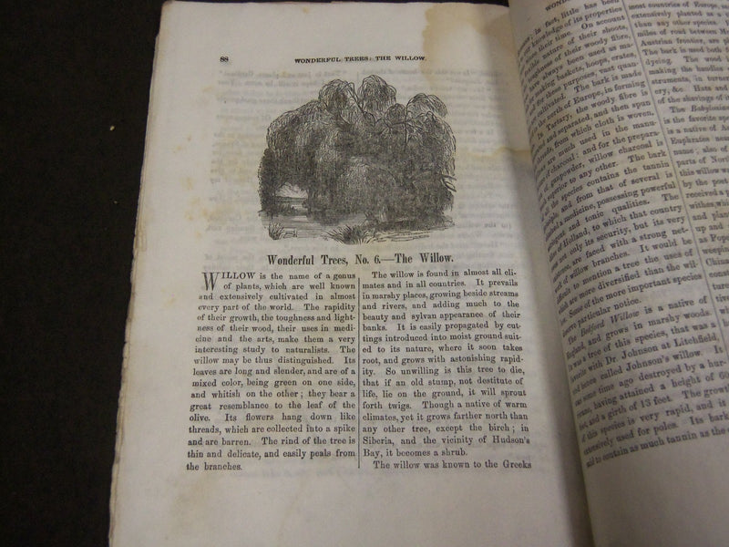 1850 MERRY'S MUSEUM AND PARLEY'S PLAYMATE MAGAZINE LOT OF 3 ISSUES - WR 893