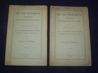 1886 REPLY TO G. H. MOORE'S THE OLD STATE HOUSE DEFENDED - LOT OF 2 - J 4592