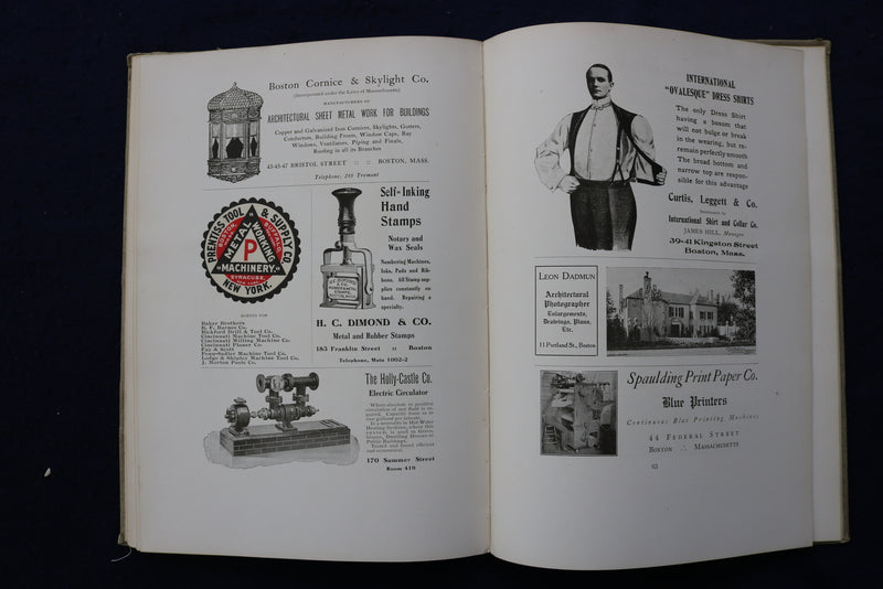 1905 M.I.T. ARCHITECTURAL ANNUAL HARDCOVER BOOK - K 1302