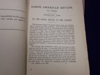 1882 & 1884 NORTH AMERICAN REVIEW LOT OF 8 ISSUES - STORIES/ARTICLES - WR 671