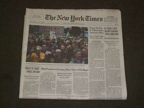 2018 AUGUST 31 NEW YORK TIMES - PAUL TAYLOR DIED - 1930-2018