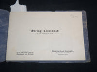 1920'S SEEING CINCINNATI BY THE PHOTOGRAPH ROUTE VIEW BOOK - J 8624