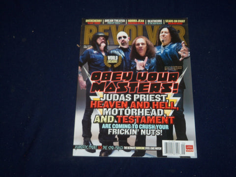 2008 SEPTEMBER REVOLVER MAGAZINE - METAL MASTERS - SP 9954