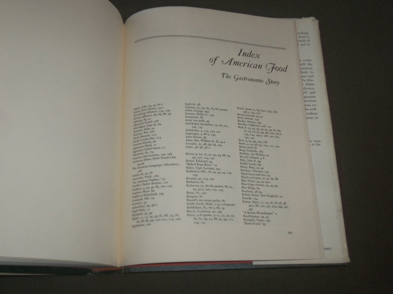 1975 AMERICAN FOOD BOOK BY EVAN JONES - GREAT PHOTOS - I 1455