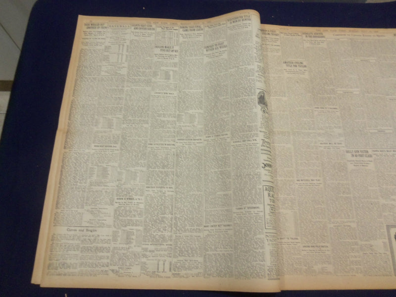 1920 JULY 12 NEW YORK TIMES - BABE RUTH HITS NUMBER 27 - NT 9328